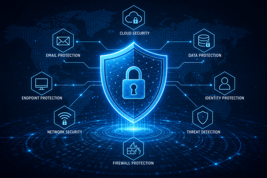 Cyber security and protected IT systems